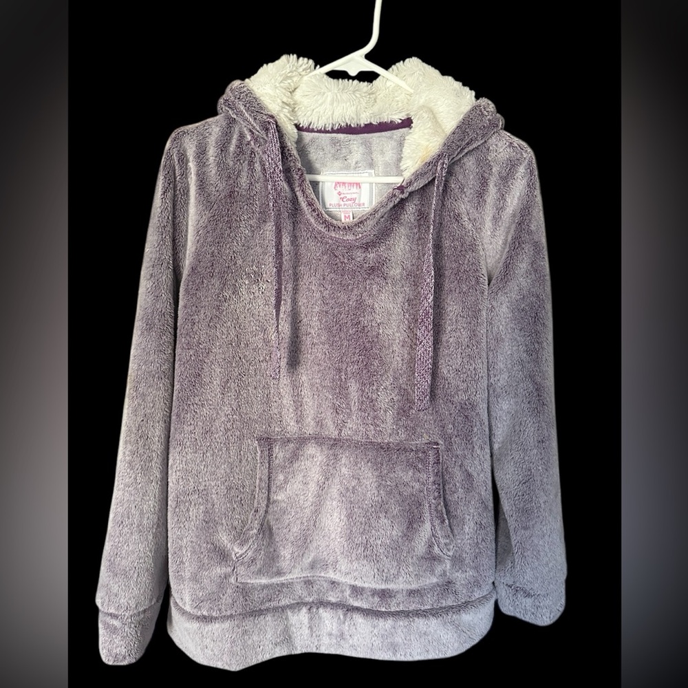 Cozy Plush Hoodie 💜